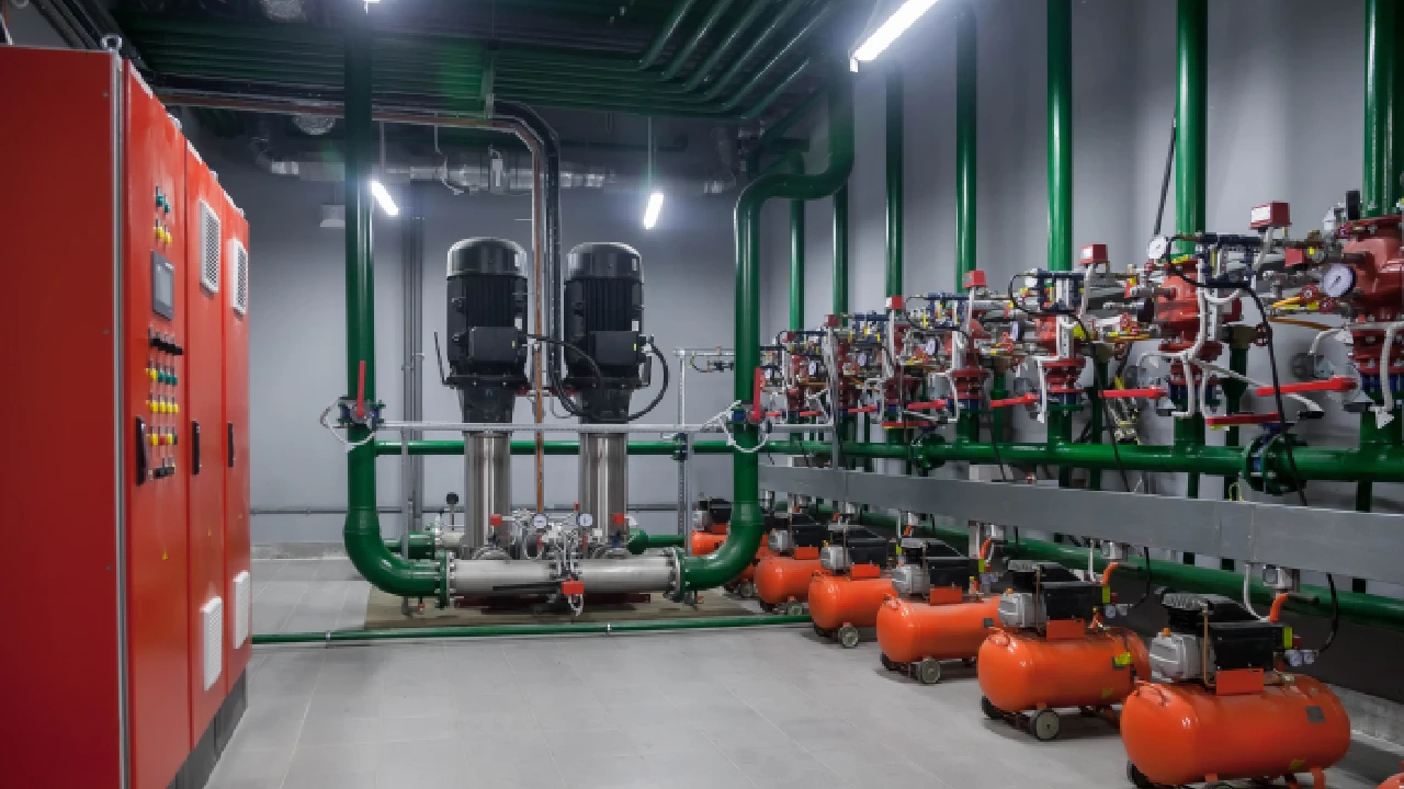 Compress Air Network - Golden Obelisk Contracting Company